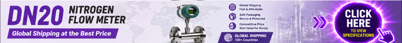 nitrogen flow meter DN20
